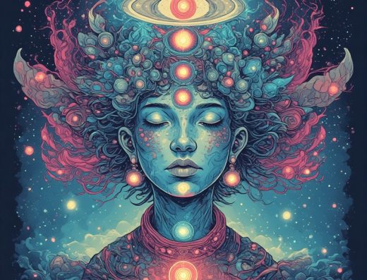 Mulher colorida imagem