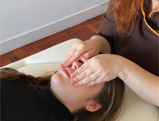 Sessão de Reiki