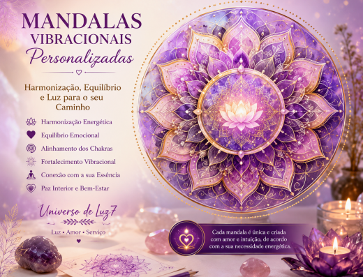 Mandalas Vibracionais Personalizadas